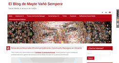 Desktop Screenshot of maytevs.com